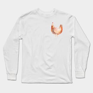 Folk hen Long Sleeve T-Shirt